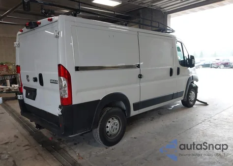 2023 Ram Promaster 2500 Low Roof 136 Wb from USA, damaged, VIN 3C6LRVVG3PE577538